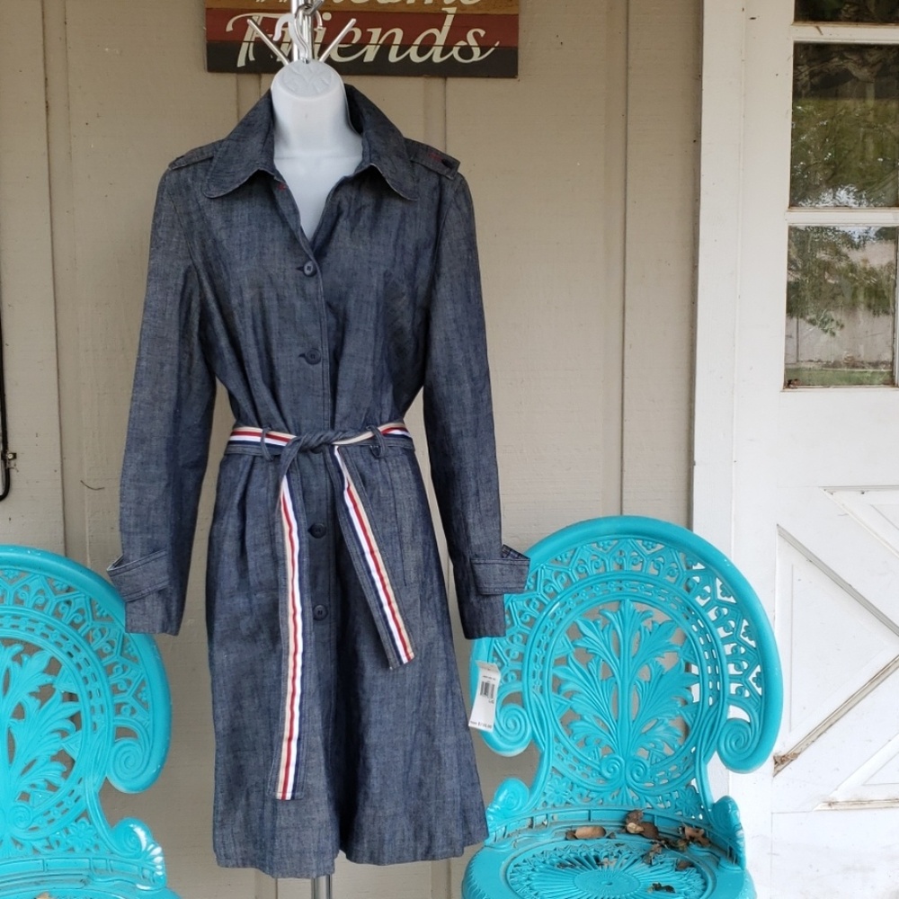 Vintage NWT Tommy Hilfiger Trench